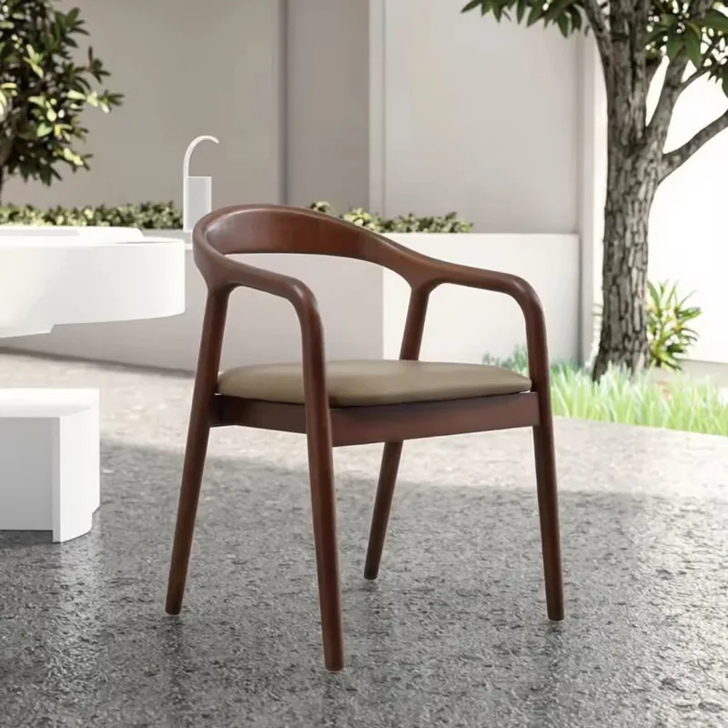 JP Modern Walnut Modern Ash Wood Dining photo 2