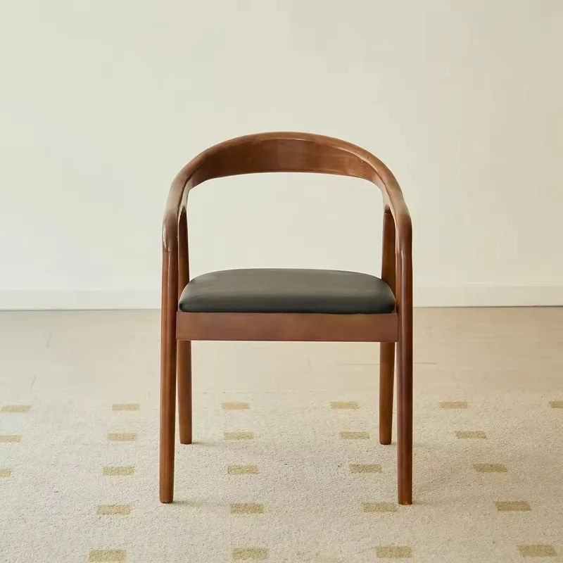 JP Modern Walnut Modern Ash Wood Dining photo 3