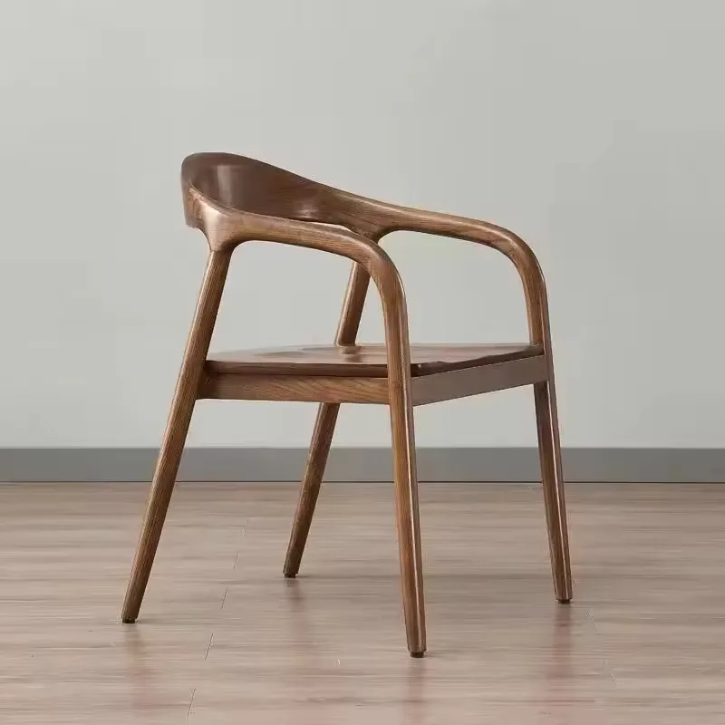 JP Modern Wooden Armchair Dining Chairs Home Furniture