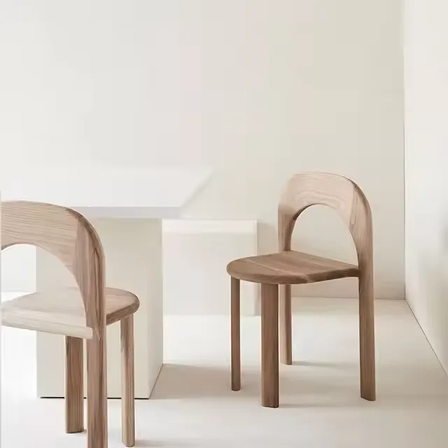 JP Nordic Wooden Stackable Chairs for Dining photo 2
