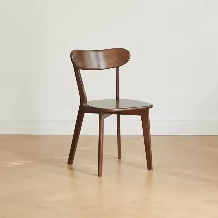 JP Solid Wood Dining Chairs Wooden Seat