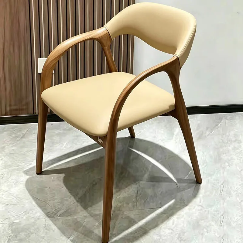 JP Italian Modern Designer Dining Chair Ash Solid Wood photo 2
