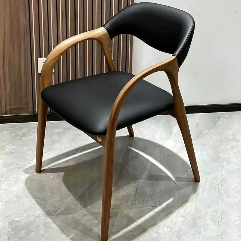 JP Italian Modern Designer Dining Chair Ash Solid Wood photo 3