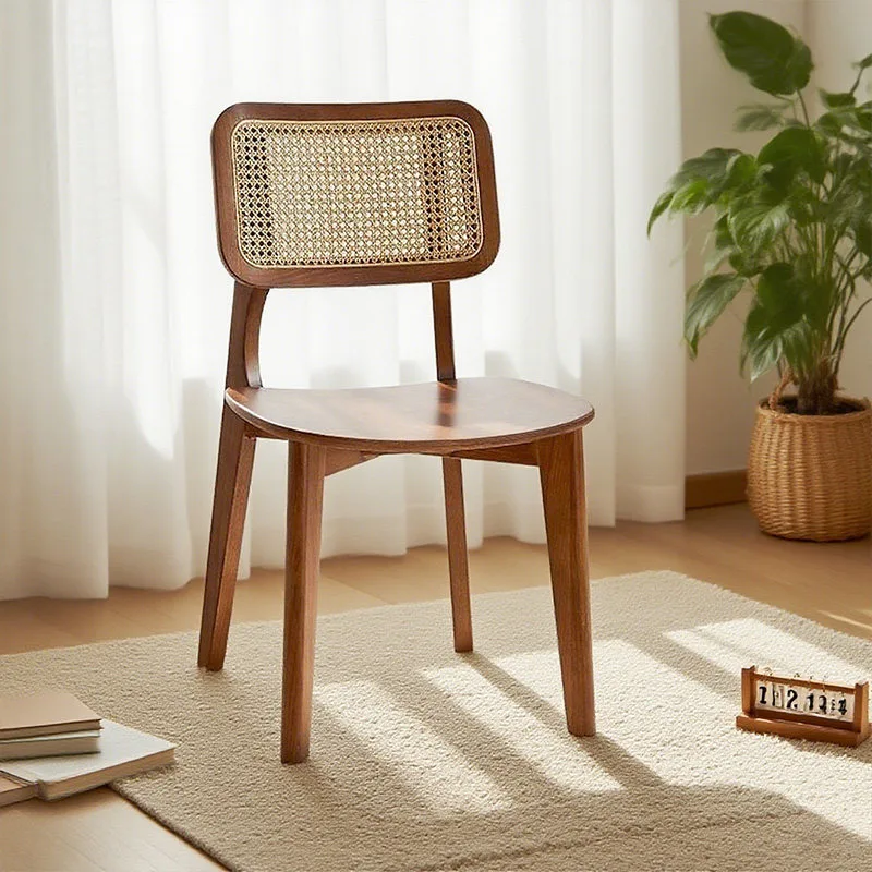 JP Nordic Solid Wood Dining Chairs Home