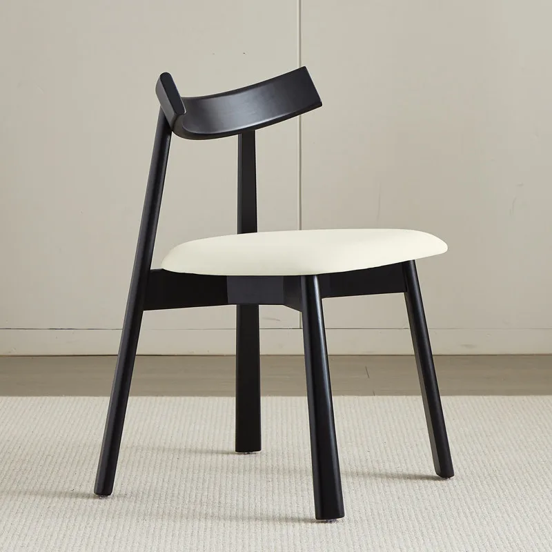 JP Wooden Dining Chairs Modern Fabric Upholstered photo 2