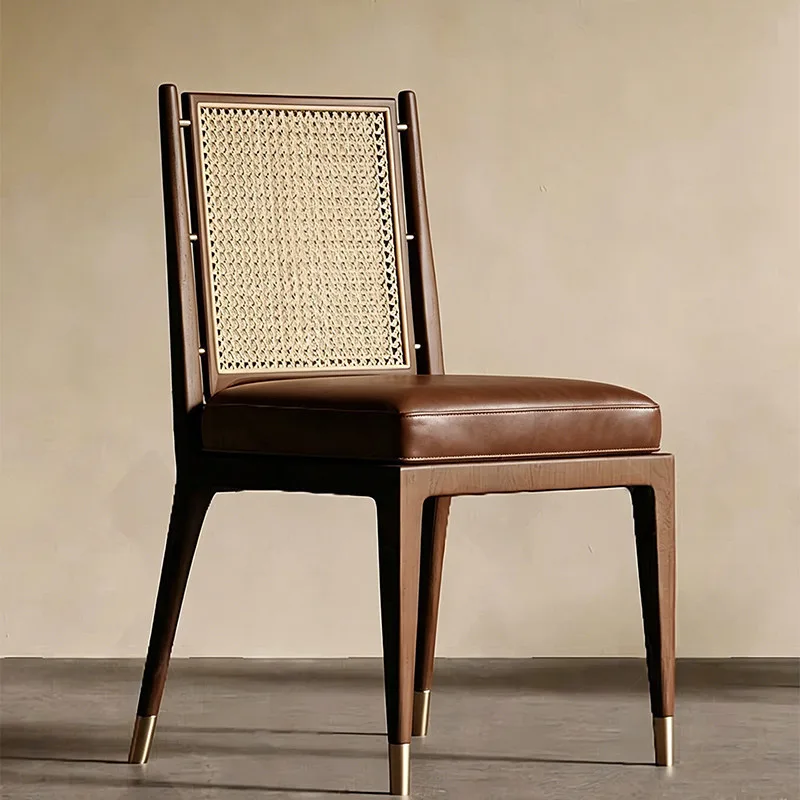 JP Woven Rattan Back Cafe Living Room photo 2