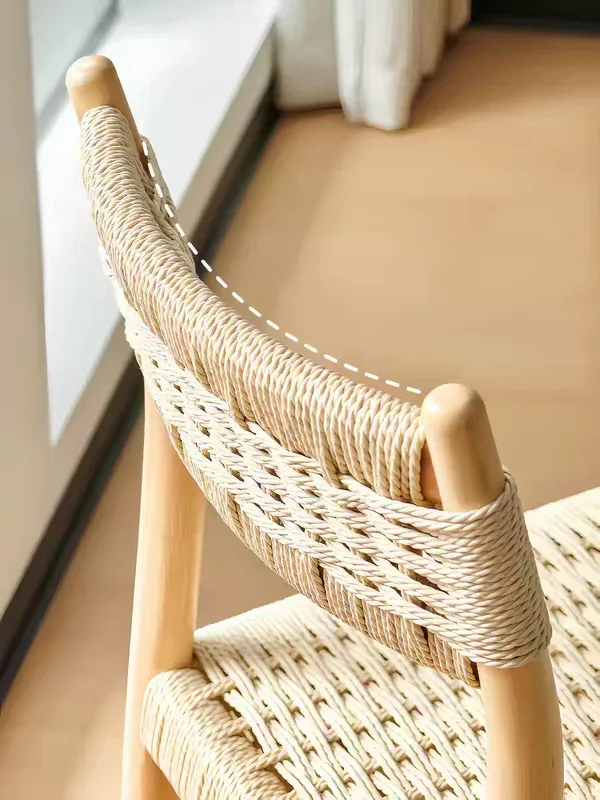JP Brown Modern Minimalist Dining Armchair Hospitality photo 3