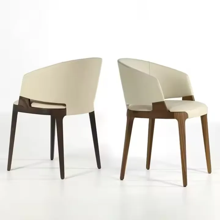 JP Modern Simple Custom Cloth Solid Wood Leather Fabric photo 2