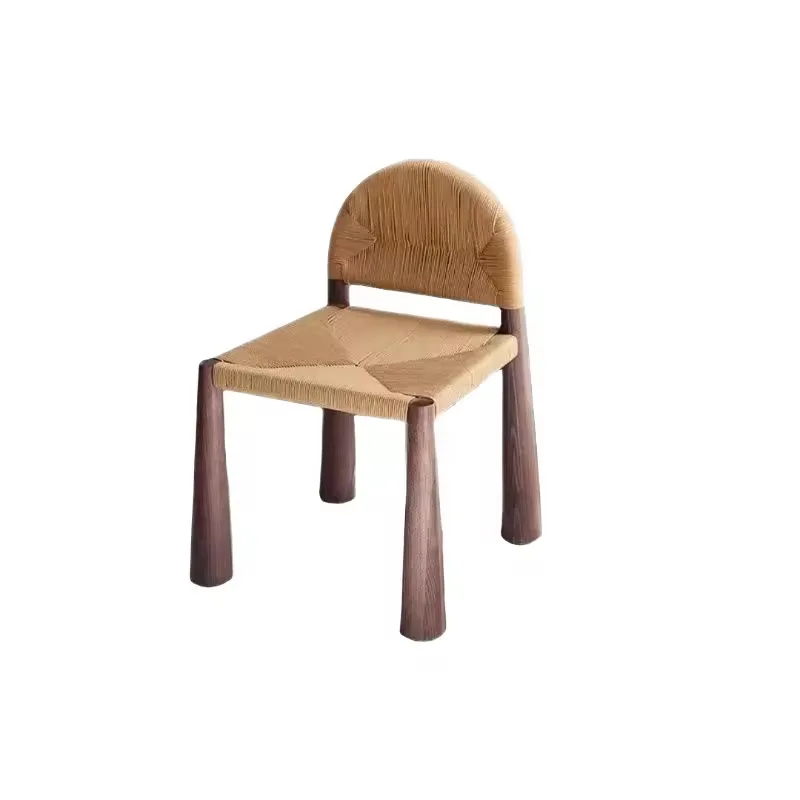 JP Nordic Modern Simple Solid Wood Dining Chair photo 2