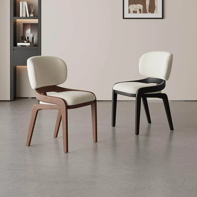 JP Nordic Solid Wood Dining Chair Modern Home