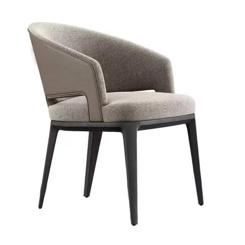 JP Modern Simple Custom Cloth Solid Wood Dining