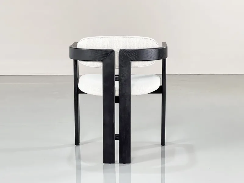 JP Luxury Modern Dining Room Armchair Solid photo 3