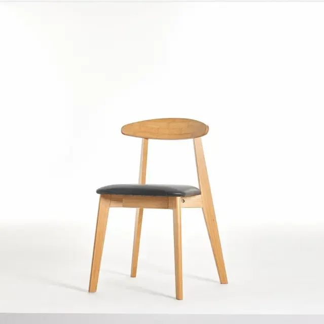 JP Modern Comfortable Solid Wood Dining Chair photo 1
