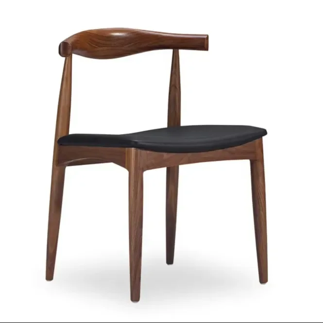 JP Modern Home Oak Wood Chair Simple photo 2