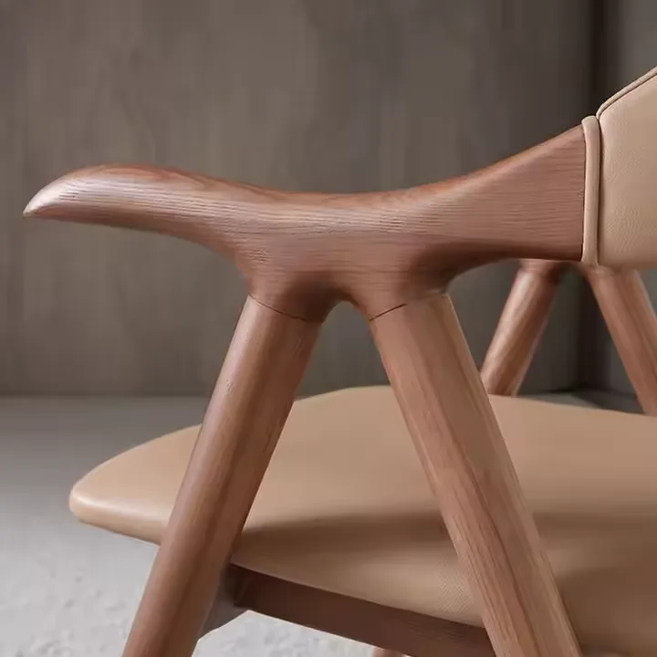 JP Modern Nordic Dining Chairs Solid Wood photo 2