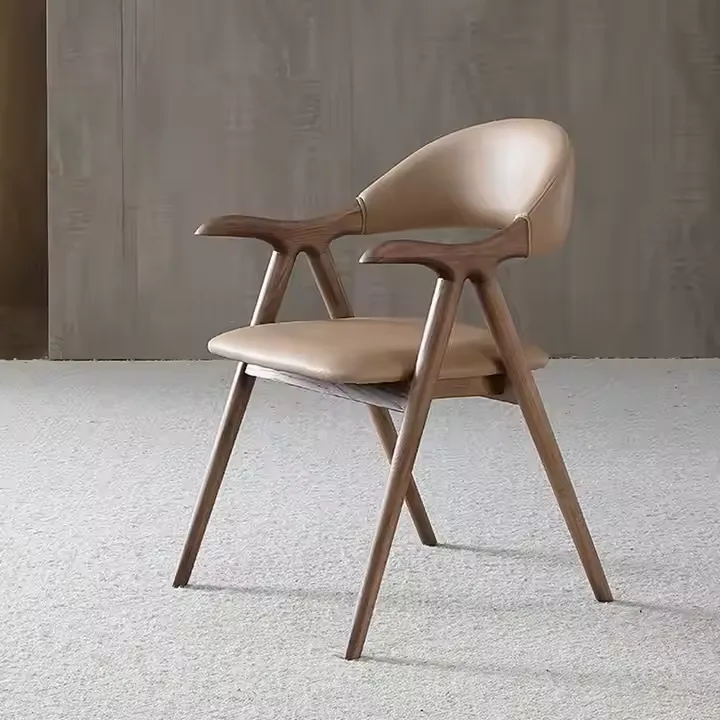 JP Modern Nordic Dining Chairs Solid Wood photo 1