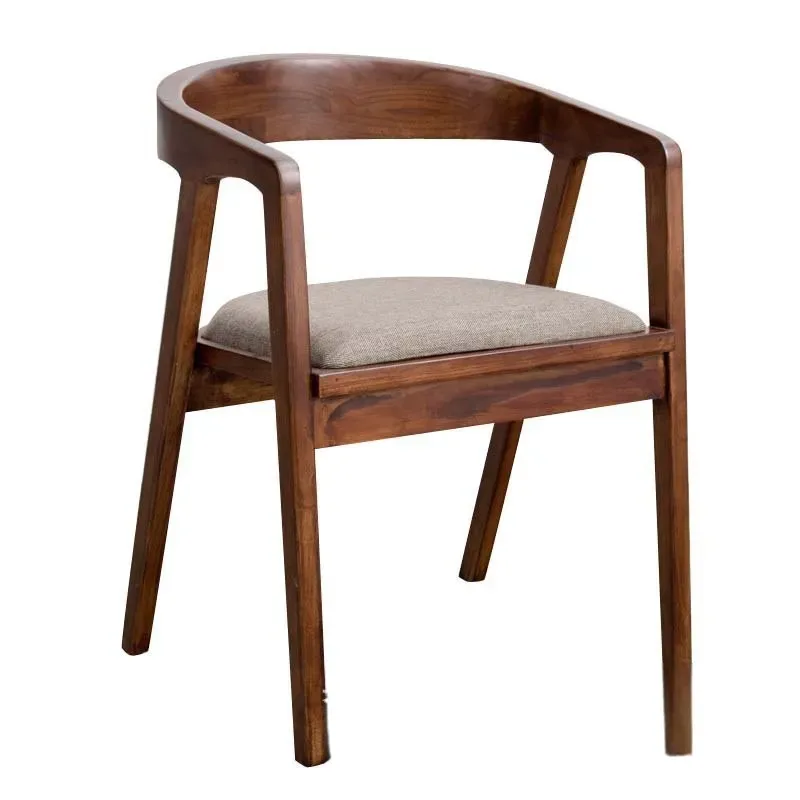 JP Modern Simple Wooden Dining Chair Solid photo 2