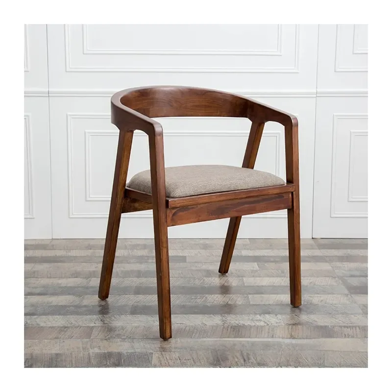 JP Modern Simple Wooden Dining Chair Solid photo 3