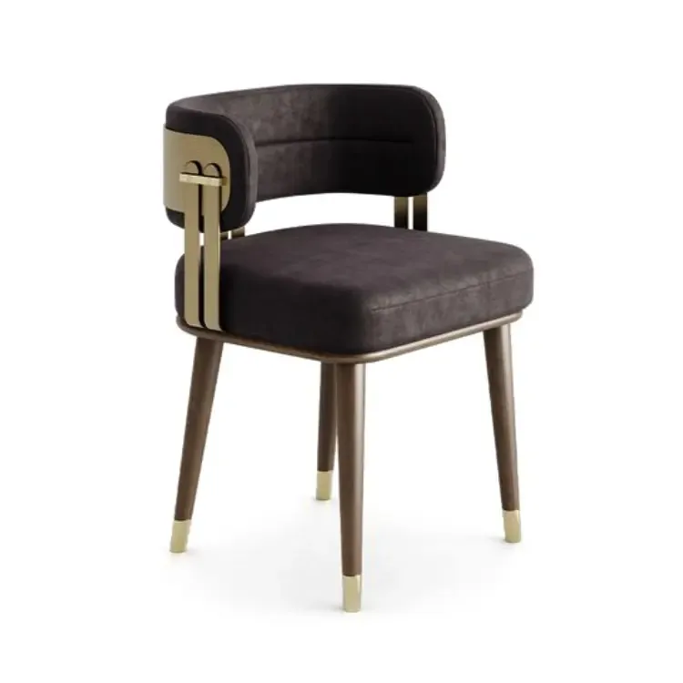 JP Modern Solid Wood Dining Chair Light