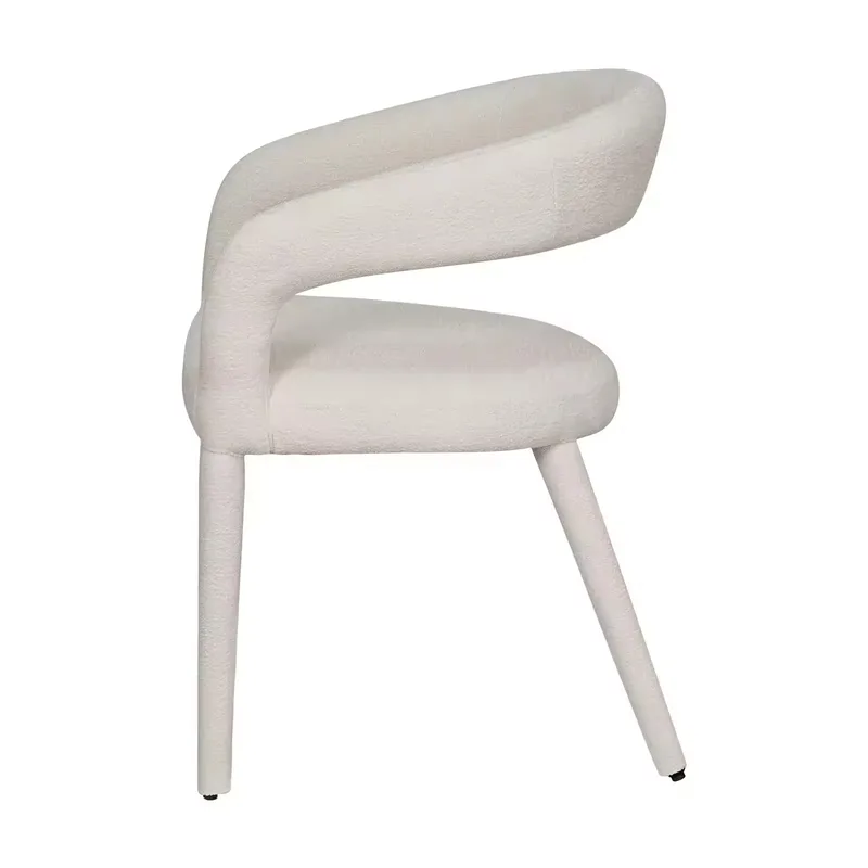 JP Nordic Modern Luxury Velvet Leather Armchair