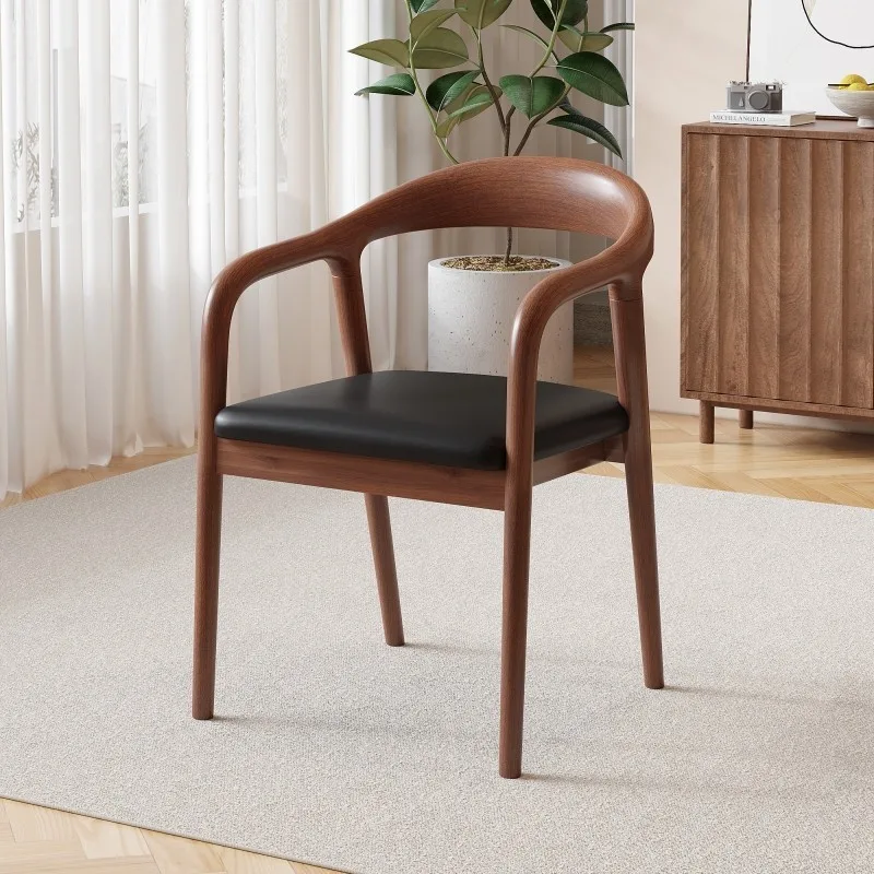 JP Nordic Modern Solid Rubber Wood Dining photo 2