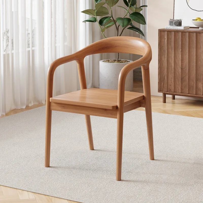 JP Nordic Modern Solid Rubber Wood Dining