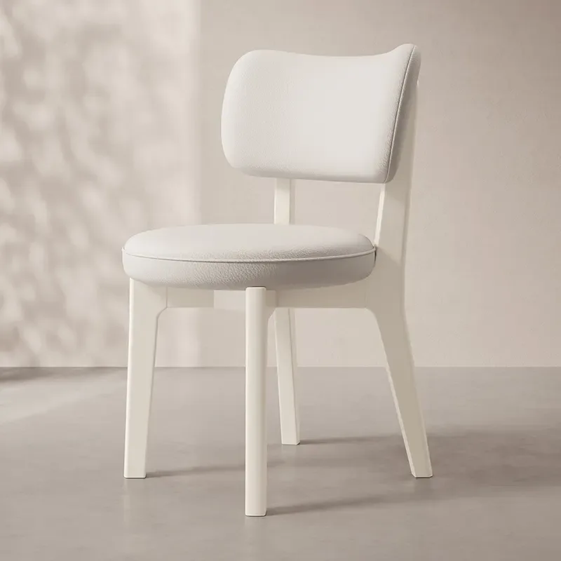 JP Solid Wood Dining Chair Cream Style photo 3