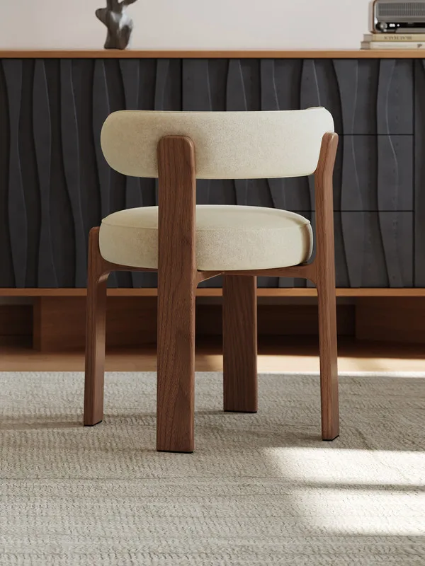 JP Solid Wood Dining Chair - Modern photo 2