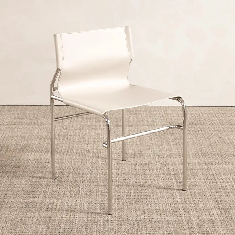 JP Antique Dining Chair Stainless Steel Simple