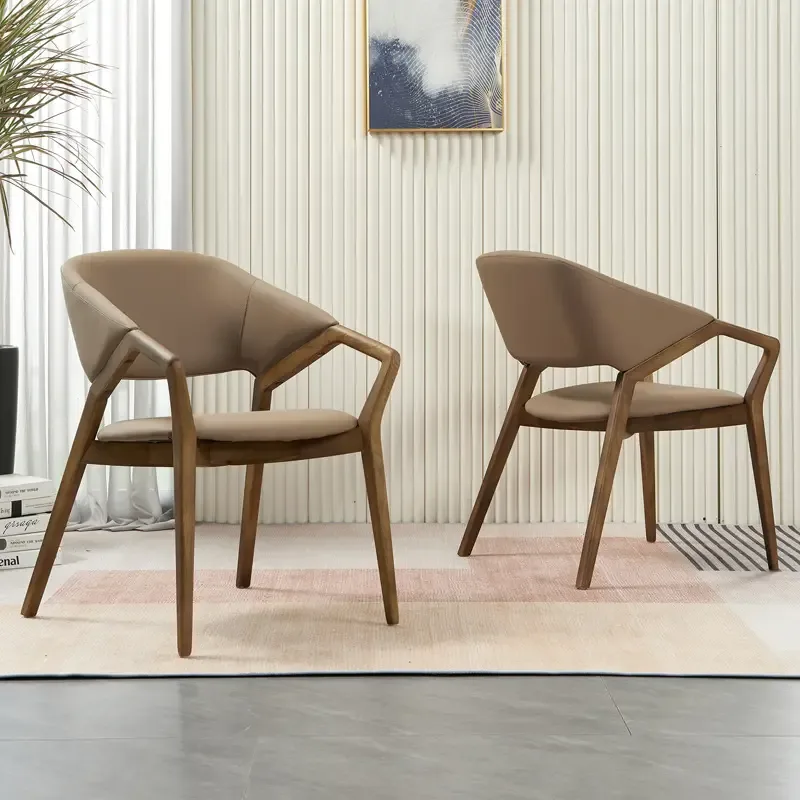 JP Modern Designer Dining Chair Ash Solid