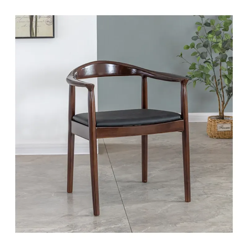 JP Bilido Solid Wood Dining Chair Home Armchair Nordic photo 2