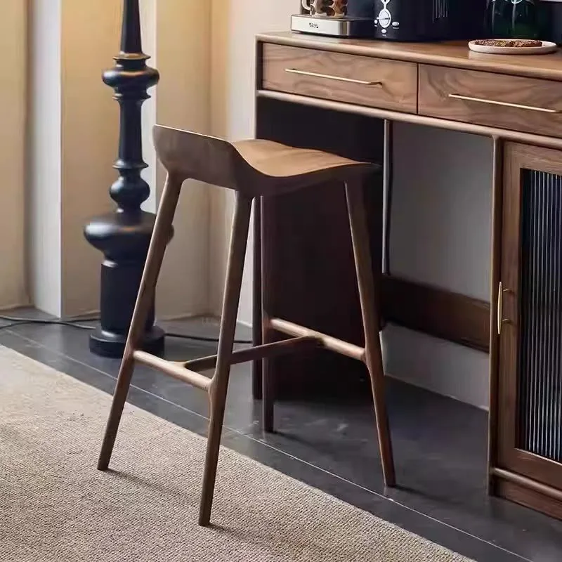 JP North American Black Walnut Bar Stool photo 2