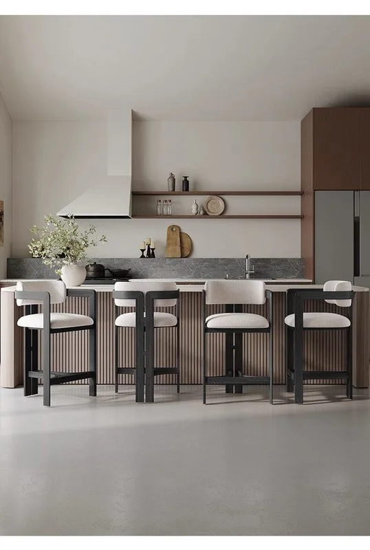 JP Modern Nordic Design Solid Wood Stools photo 2