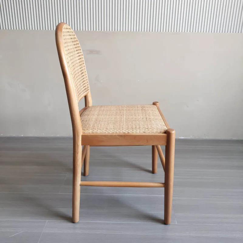 JP Nordic Antique Solid Wood Dining Chairs photo 3