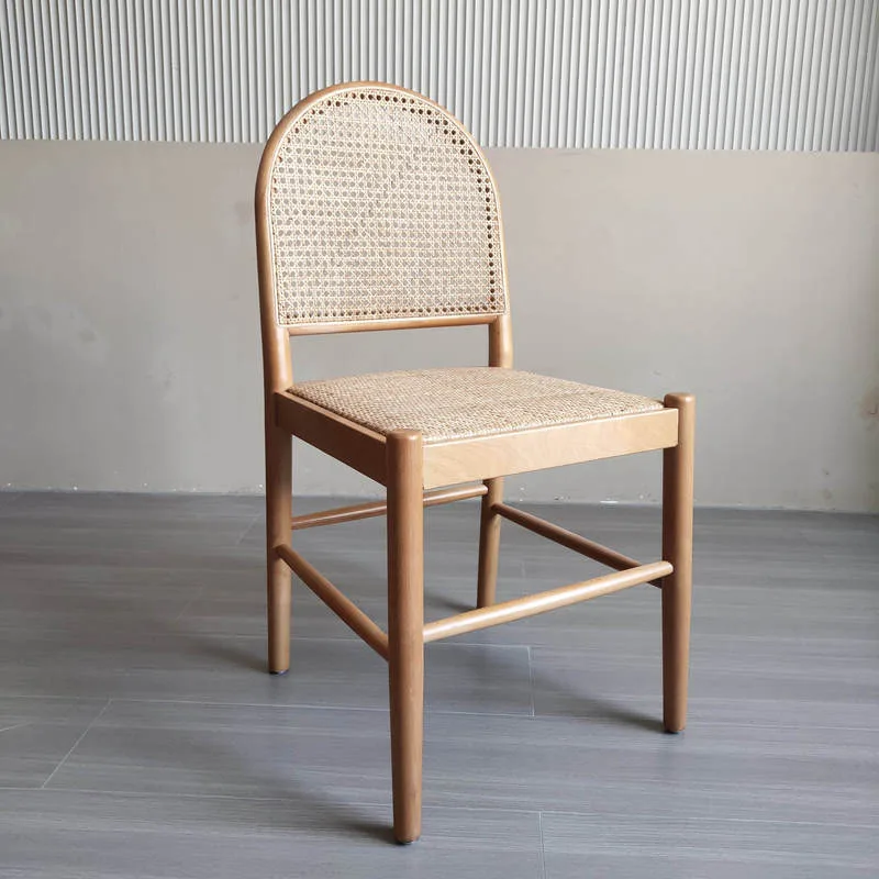 JP Nordic Antique Solid Wood Dining Chairs
