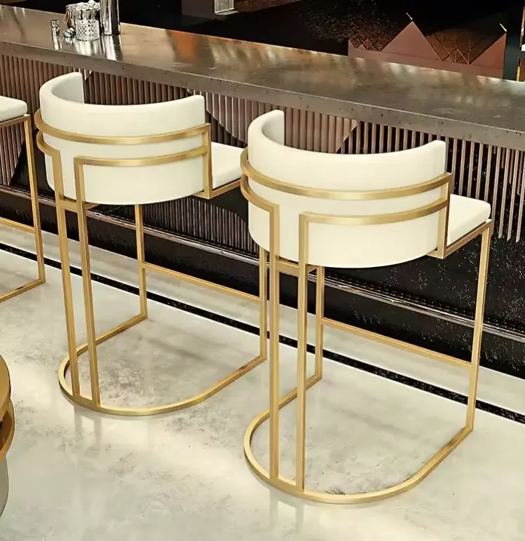 JP High Counter Bar Chair Stainless Steel photo 3
