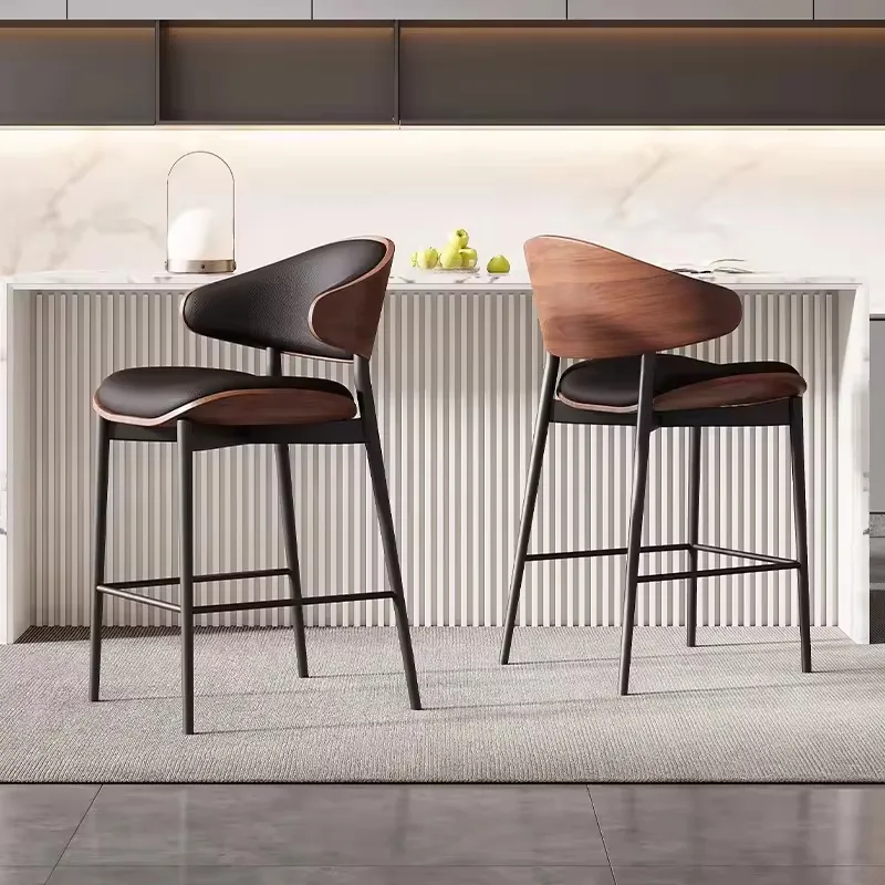JP Luxury Modern Minimalist High Back Bar