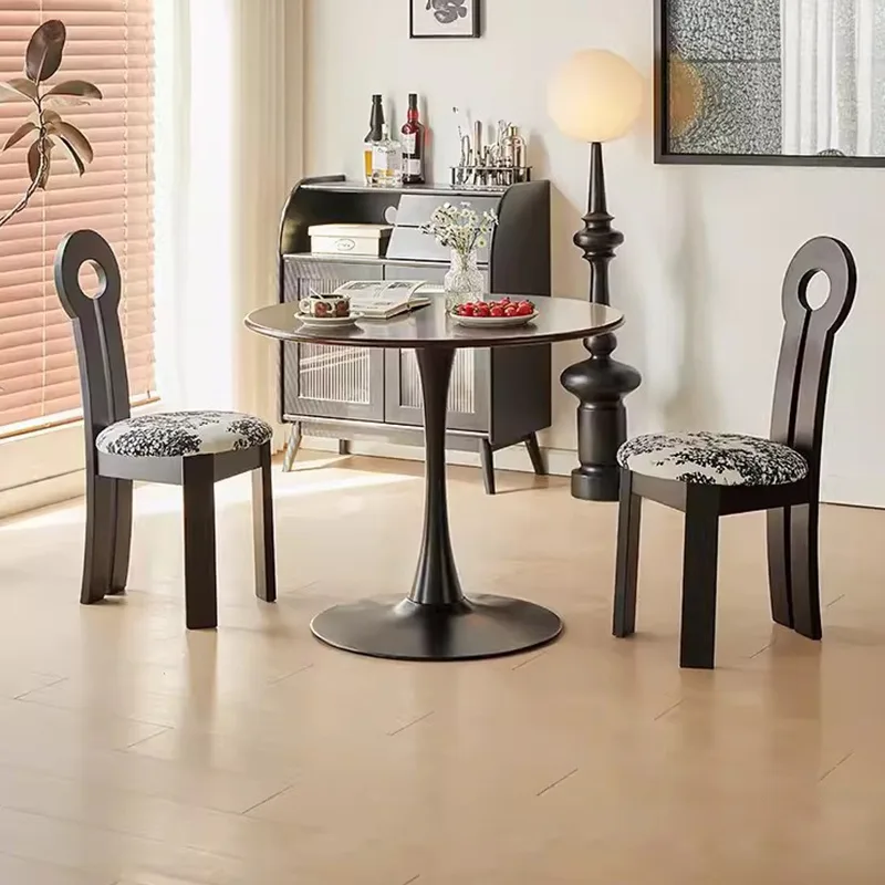 JP Modern Classic Design Solid Wood Dining photo 2