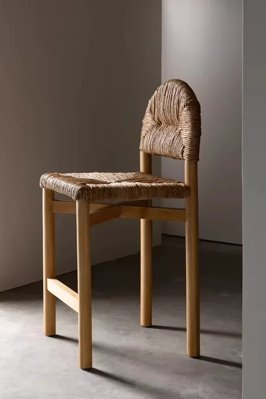 JP High Quality Retro Woven Rattan Chair photo 3