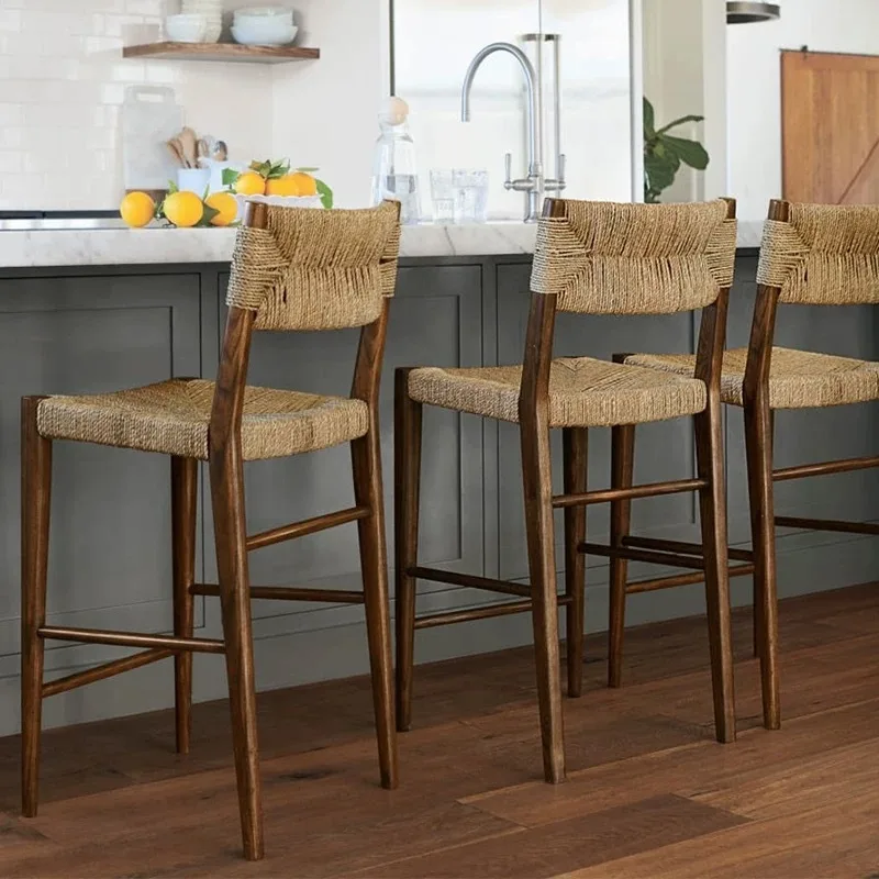 JP Modern Design Solid Wood High-Legged Bar photo 3