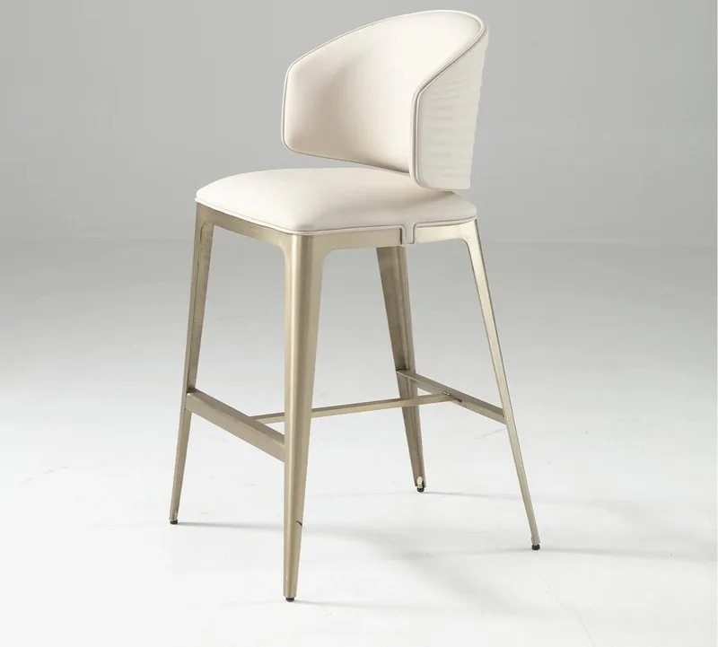 JP Modern Luxury High Bar Stool for Home Dining