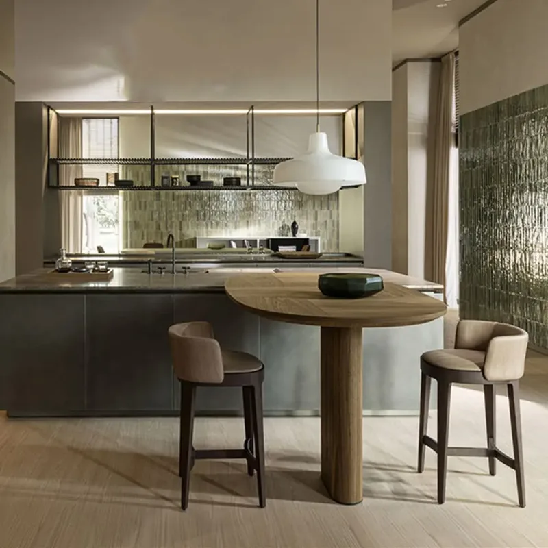 JP Modern Nordic Design Swivel Bar Stools photo 2