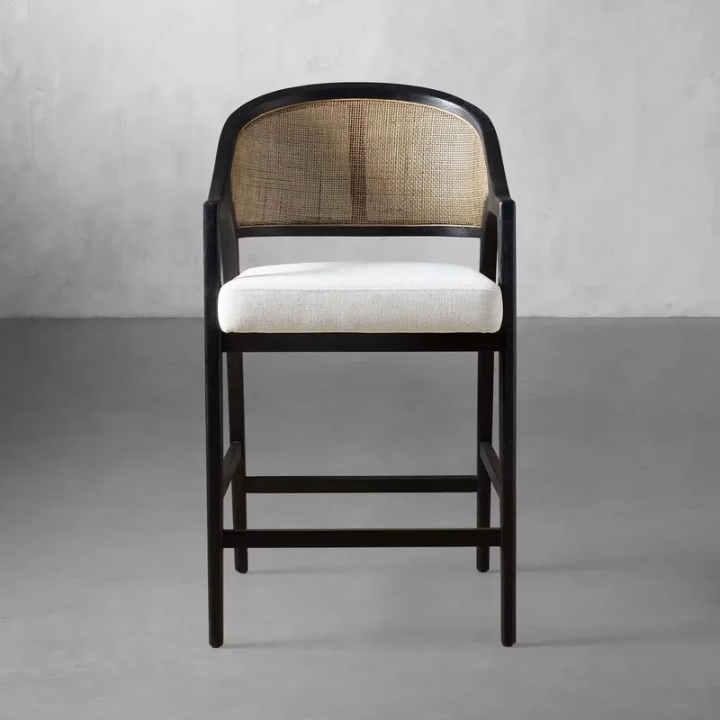 JP Nordic Homestay Rattan Dining Chairs Indoor
