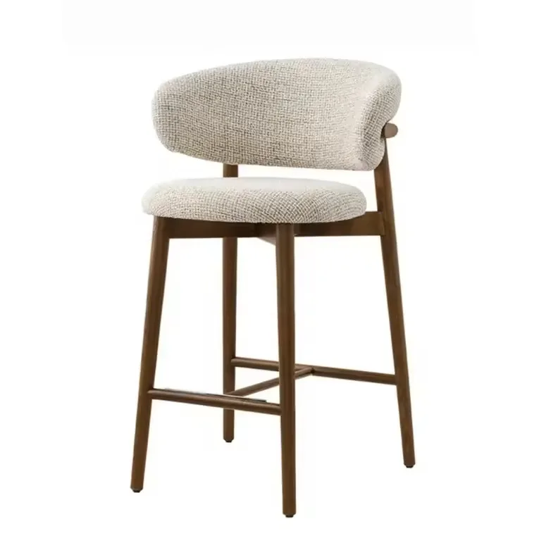JP Nordic Modern High Stool Dining Chair photo 3