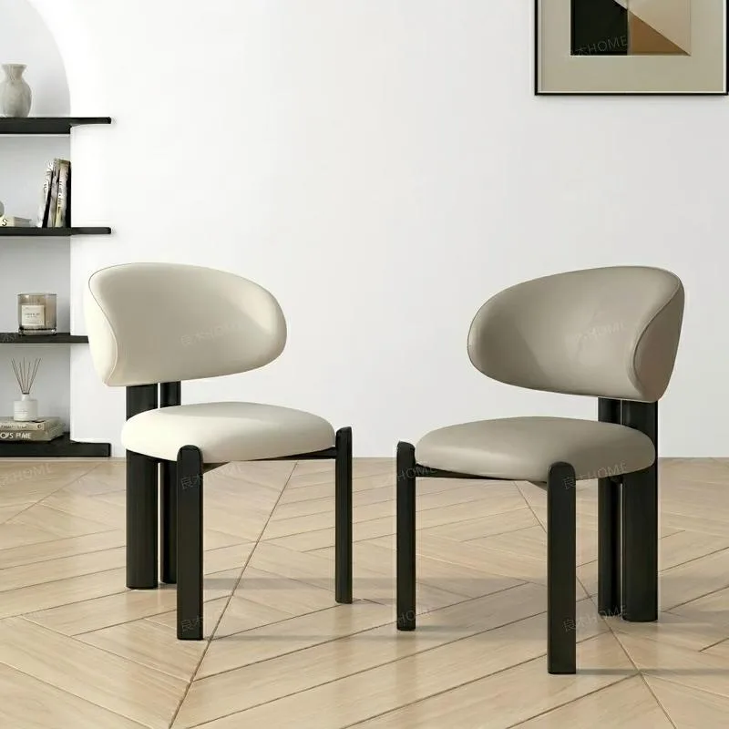 JP Italian Minimalist Solid Wood Dining Chair photo 2