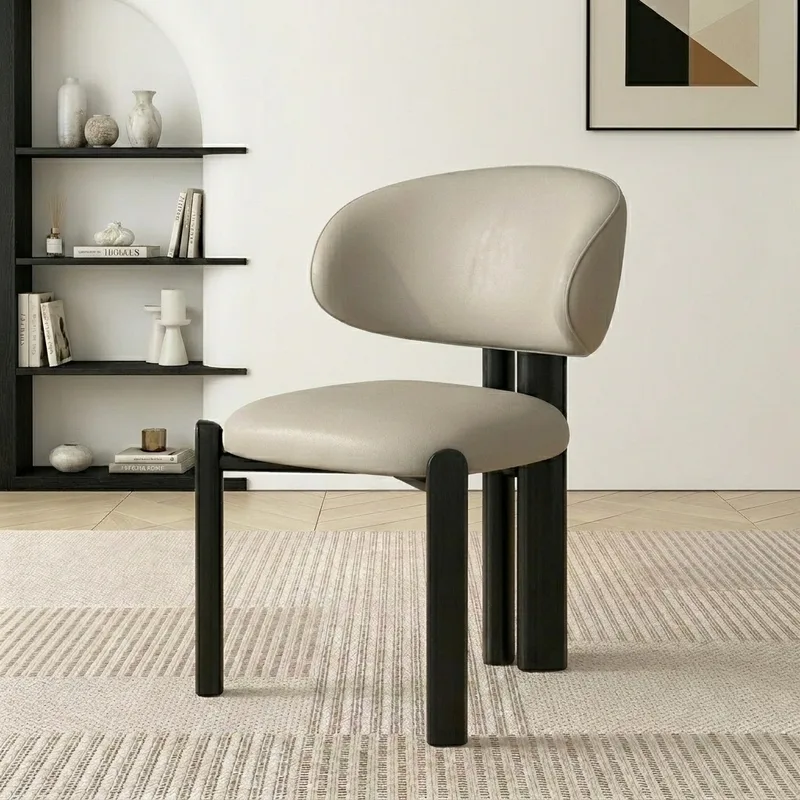 JP Italian Minimalist Solid Wood Dining Chair