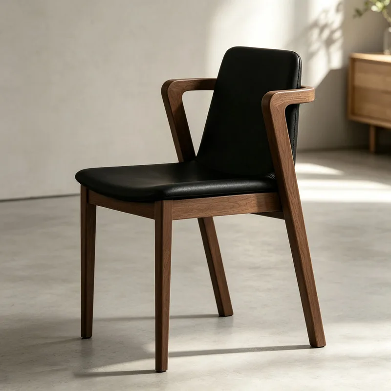 JP Solid Wood Dining Chair Modern Luxury