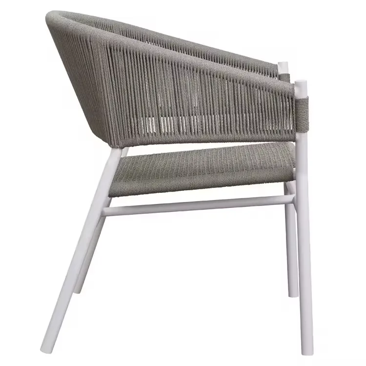 JP Grey Comfortable Modern Yard Patio Armchairs photo 3