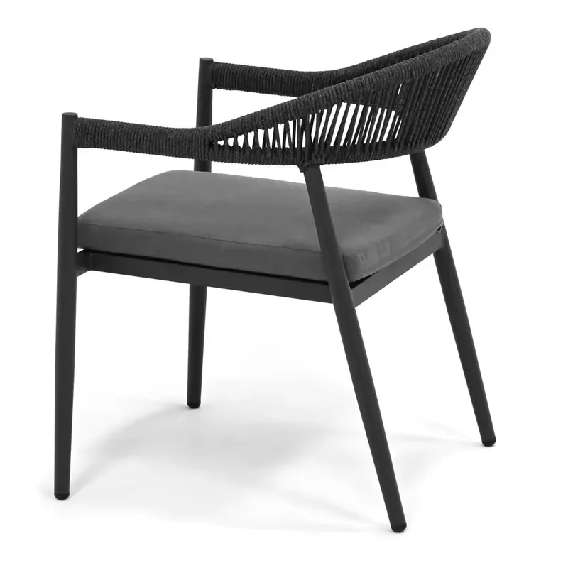 JP Metal Patio Waterproof Rope Chair Set photo 2
