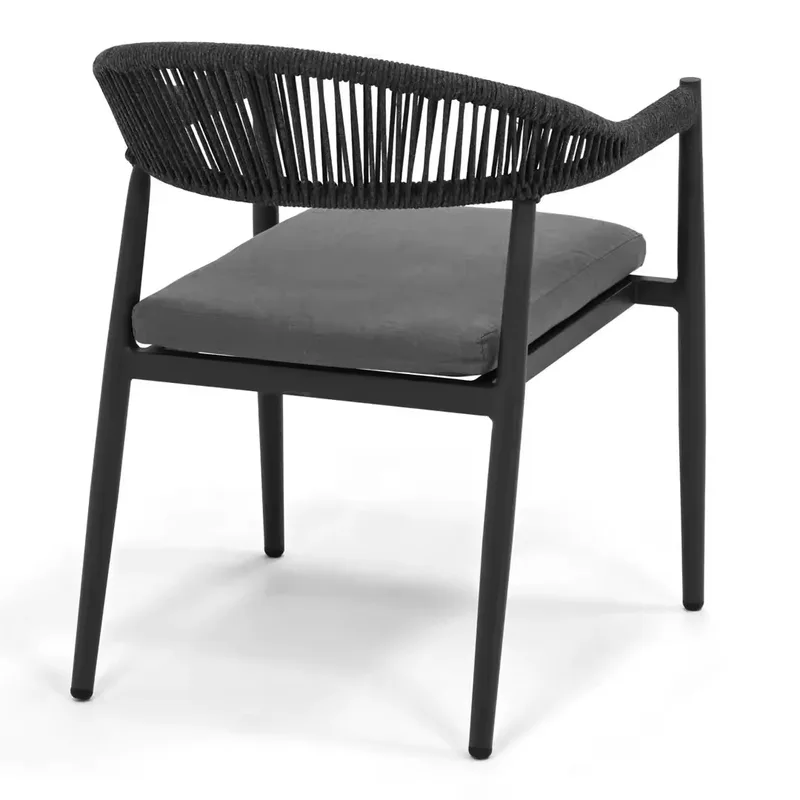 JP Metal Patio Waterproof Rope Chair Set photo 3